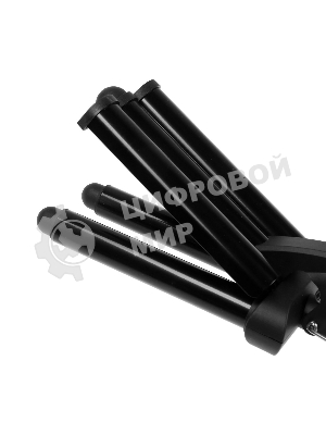 Щипцы для завивки волос Vivien VE-2020 черный/белый, 22 мм, 200 °C, 10 режимов