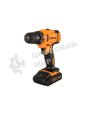 Дрель-шуруповерт Вихрь ДА-14,4Л-2, 14,4 В, 2 Ач, 40 Нм, щеточный