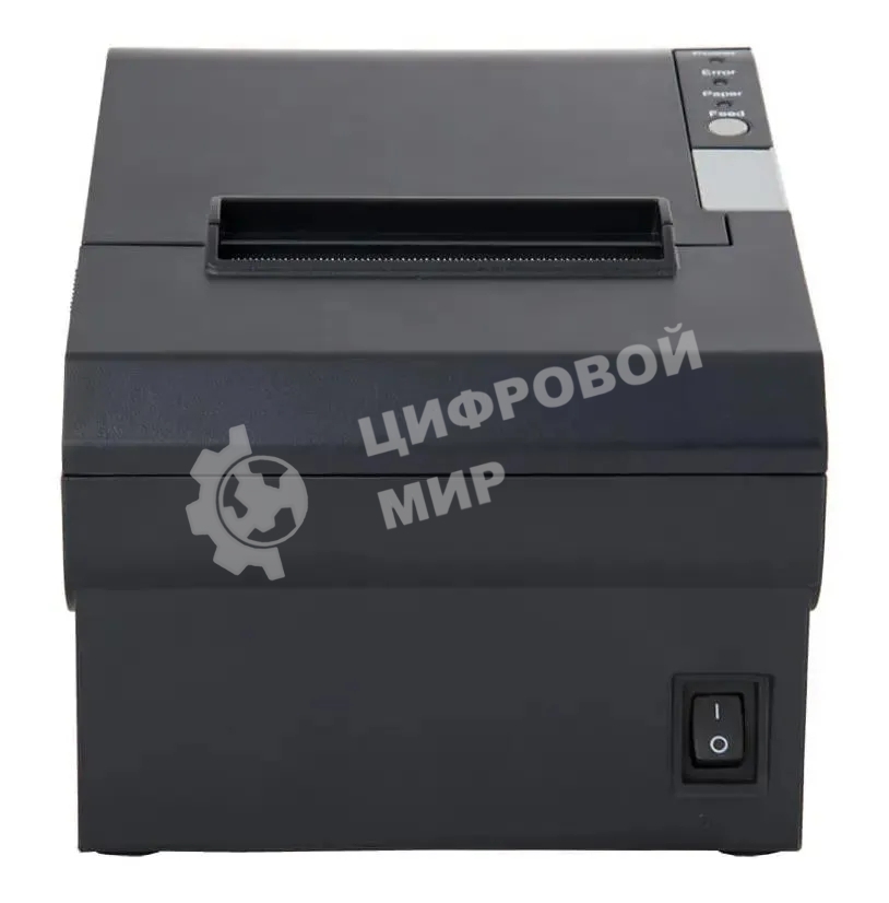 Чековый принтер Mertech MPRINT G80 прямая термопечать, 203 dpi, 250 мм/сек, Ethernet, RS-232, USB, Wi-Fi, черный