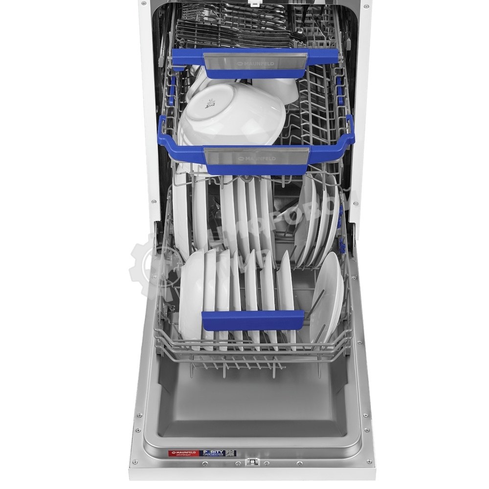 Посудомоечная машина Maunfeld MWF45230W, белый, 45 см, 10 компл., 49 дБ, класс A++