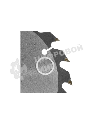 Пильный диск по дереву с гвоздями Denzel ф165 х 20 мм, 20 зубов