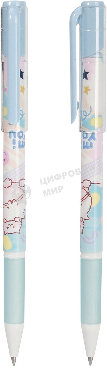 Ручка гелевая Deli MiYou EG15-BL ассорти, d=0.5мм, синие чернила