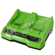 Зарядное устройство Greenworks G24X2UC2, 24V (2931907)