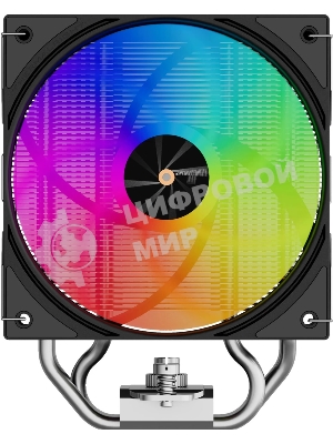 Кулер для процессора Thermalright Assassin X 120 R Digital ARGB Black (4-pin PWM, 151mm, Al/Cu, 4x6mm, ARGB, 1x120mm, 70.84CFM, 29.8dBA, 2000RPM, S: 1851/1700/1200/115X, AM5/AM4, black)