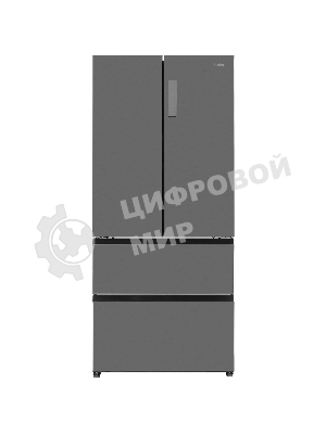 Холодильник Haier HB16FRSAAAERU серебристый трехкамерный 338/109л морозилка снизу, No Frost