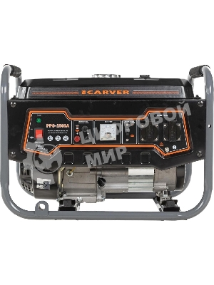 Электрогенератор бензиновый Carver PPG-2500А, 2.3 кВт, 67 дБ, 40 кг