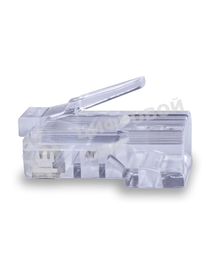 Коннектор Suprlan 10-0209, UTP cat.5e, RJ45, серый (упак.: 100 шт)