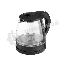 Чайник электрический Homestar HS-1053 1.2 л, стекло/пластик, черный