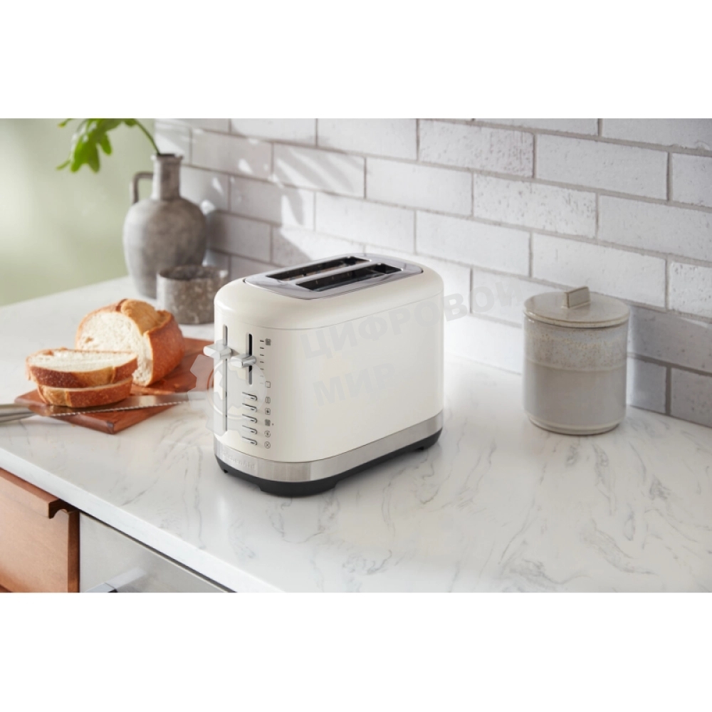 Тостер KitchenAid 5KMT2109EPL 2 тоста, фарфоровый белый