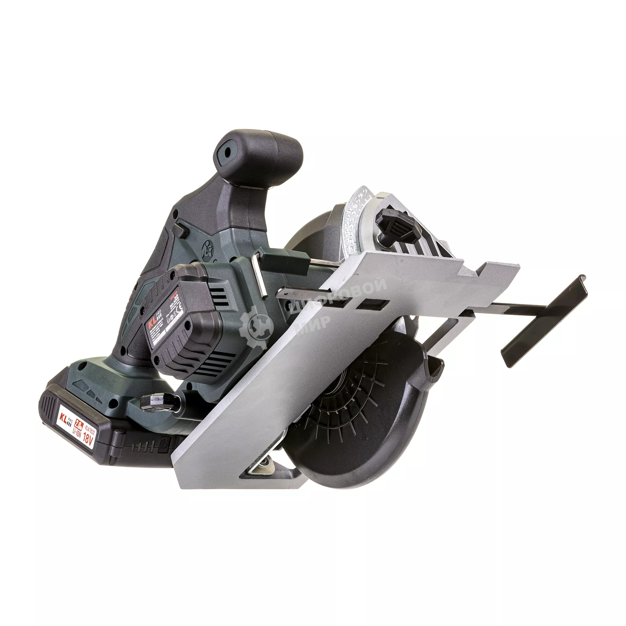 Профессиональная пила циркулярная бесщеточная KLPRO KLDAT18B-20 (18 В/2,0 А·ч)