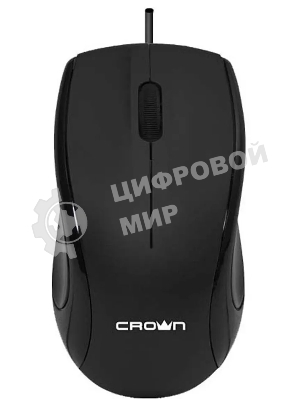 Мышь проводная CROWN CMM-312 черный