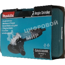 Угловая шлифовальная машина Makita GA5030RK 720Вт 11000об/мин рез.шпин.:M14 d=125мм