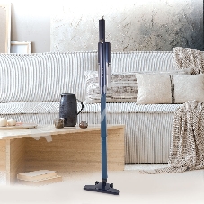 Пылесос вертикальный Endever SkyClean VC-298 темно-синий, питание от сети, 450 Вт, уборка сухая, пылесборник 0.5 л