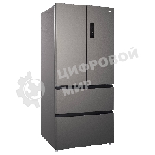 Холодильник Korting KNFF 82535 X нержавеющая сталь трехкамерный 354/186л морозилка снизу