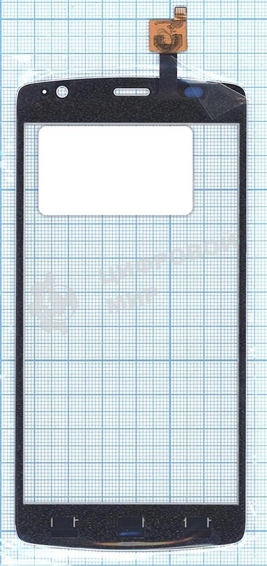 Сенсорное стекло (тачскрин) для ZTE Blade L5 Plus, белое