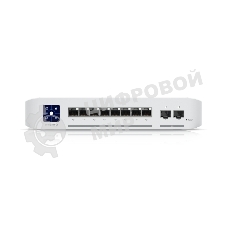 Коммутатор PoE в стойку Ubiquiti UniFi Switch Enterprise 8 PoE USW-Enterprise-8-PoE 8х 2.5G RJ45, 2х 10G SFP+, раздача 120 Вт