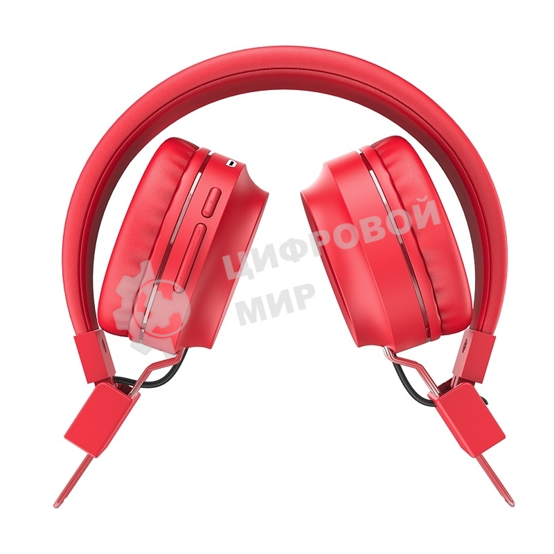 Гарнитура беспроводная полноразмерная HOCO W25, красный