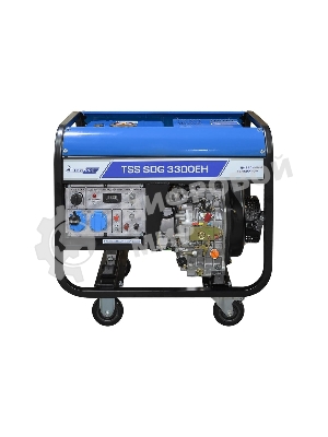 Электрогенератор дизельный ТСС SDG 3300EH, 3.3 кВт, 85 дБ, 78 кг