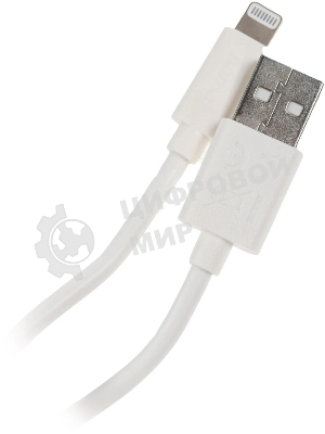 Комплект зарядное устройство Hama H-183266 2.4A для Apple кабель Apple Lightning белый