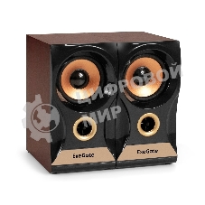 Акустическая система 2.0 ExeGate Maestro SPS-590 (Активная, питание 220В, 2х3Вт, 30-18000Гц, темное дерево, Color Box)