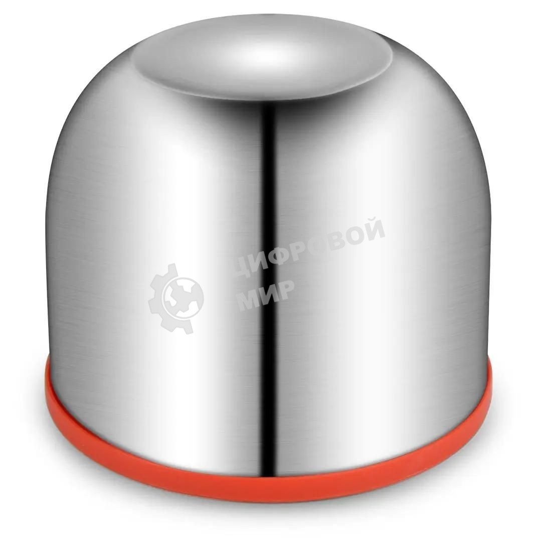 Термос Starwind 20-1000 1 л, серебристый/красный, картонная коробка