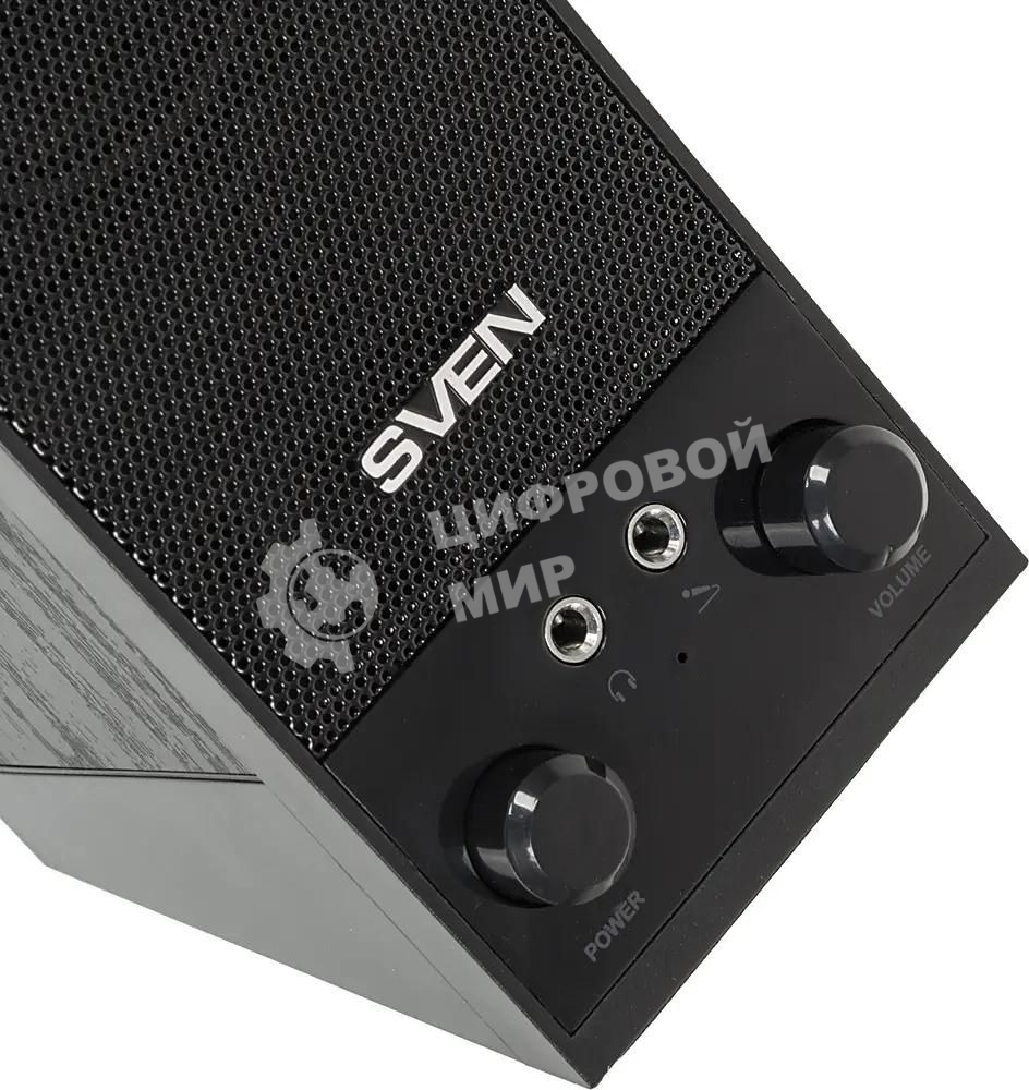 Акустическая система Sven SPS-604 2.0 черный 4Вт