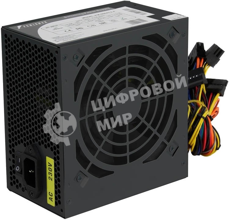 Блок питания Inwin/Powerman PM-600ATX-F-BL, 600Вт, 120мм, черный