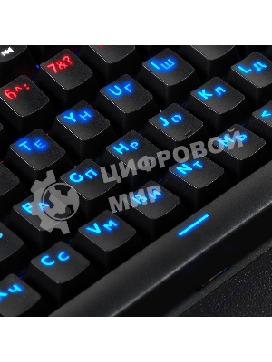 Клавиатура Оклик 935G RAGNAR механическая черный USB Multimedia for gamer LED