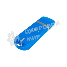 Флешка USB Maxvi P3 8Gb USB 2.0 sky blue, монолит с колпачком, ABS пластик