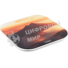 Весы напольные электронные Hyundai H-BS03981 макс.180кг оранжевый