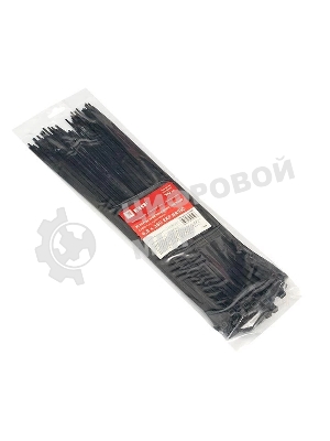 Хомут кабельный 4.8х350 нейл. черный (уп. 100 шт) EKF plc-cb-4.8x350