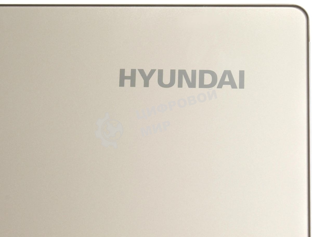 Холодильник Hyundai CS6073FV шампань трехкамерный 329/223л морозилка сбоку, No Frost, Side by Side