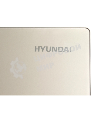 Холодильник Hyundai CS6073FV шампань трехкамерный 329/223л морозилка сбоку, No Frost, Side by Side