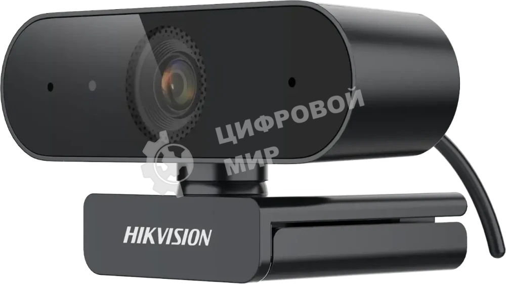 Веб-камера Hikvision DS-U04 2560x1440, 30 кадр/с, USB, микрофон, автофокус, крепление на мониторе, автоосвещение