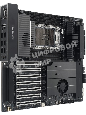 Серверная материнская плата ASUS PRO WS W890E-SAGE SE, LGA 4710-2, Intel W890, 8xDDR5, 4xSATA, 4xM.2, 7xPCIe 5.0 x16, 1xVGA, 2x10Gb LAN, IPMI, 2xUSB-C 40Gbps (USB4 / Gen3x2), 6xUSB-A 10Gbps, 2x3.5 мм, 7.1, EEB