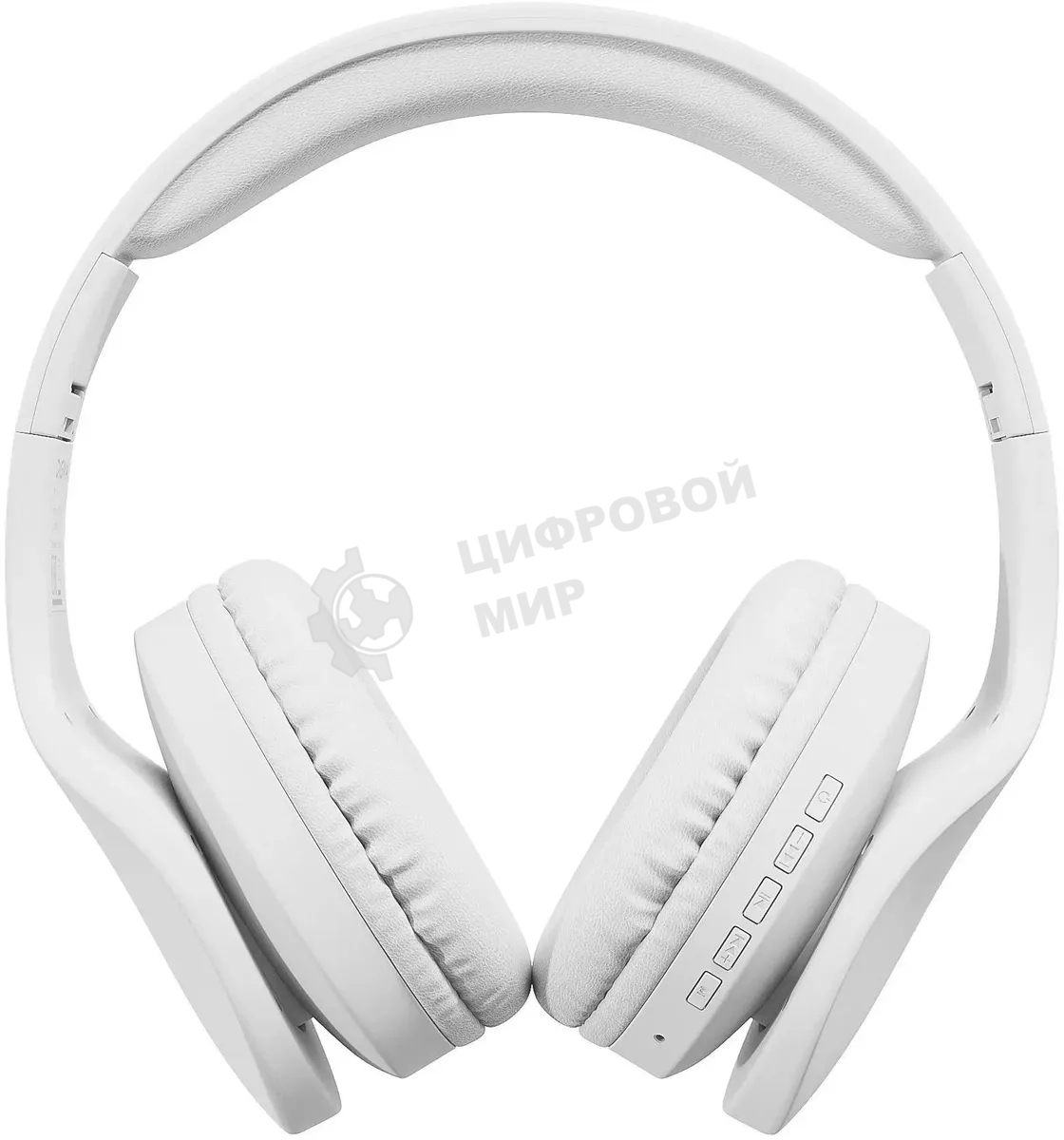 Гарнитура накладные Digma BT-17 белый/белый беспроводные bluetooth оголовье