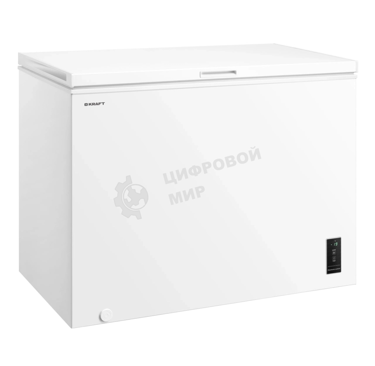 Морозильный ларь Kraft BD(W)-360BL белый, 345л