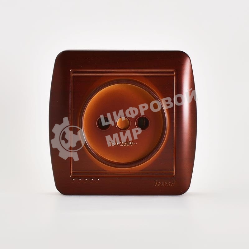 Розетка без заземления наружная маун Демет