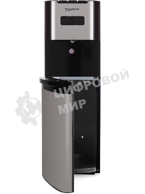 Кулер для воды Aqua Work QRB-72LDS, нижняя загрузка, нагрев 95 °С, охлаждение 15 °С, черный