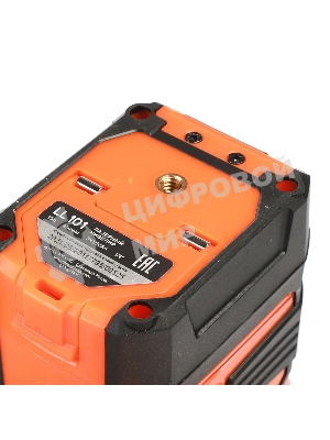 Нивелир лазерный PATRIOT LL 101. дальность без приемника 15м., 1/4 дюйма, красный, Длина волный 650Нм, Штатив в комплекте!