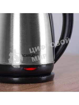 Чайник электрический Scarlett SC-EK21S34 нерж. сталь