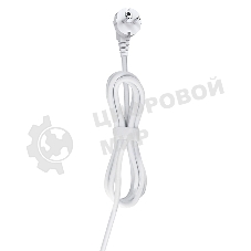 Сетевой фильтр QUMO Power Bar Light SPFSU2 (P-0009), 5 розеток, 2500 Вт, 10A, каб.3 м 3x1 мм медь, 4U+2C (2,4A),Wt