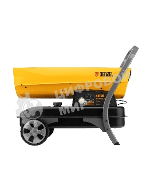 Дизельная тепловая пушка Denzel DHG-45i, 45 кВт, 1000 м3/ч, прямой нагрев, электронный термостат