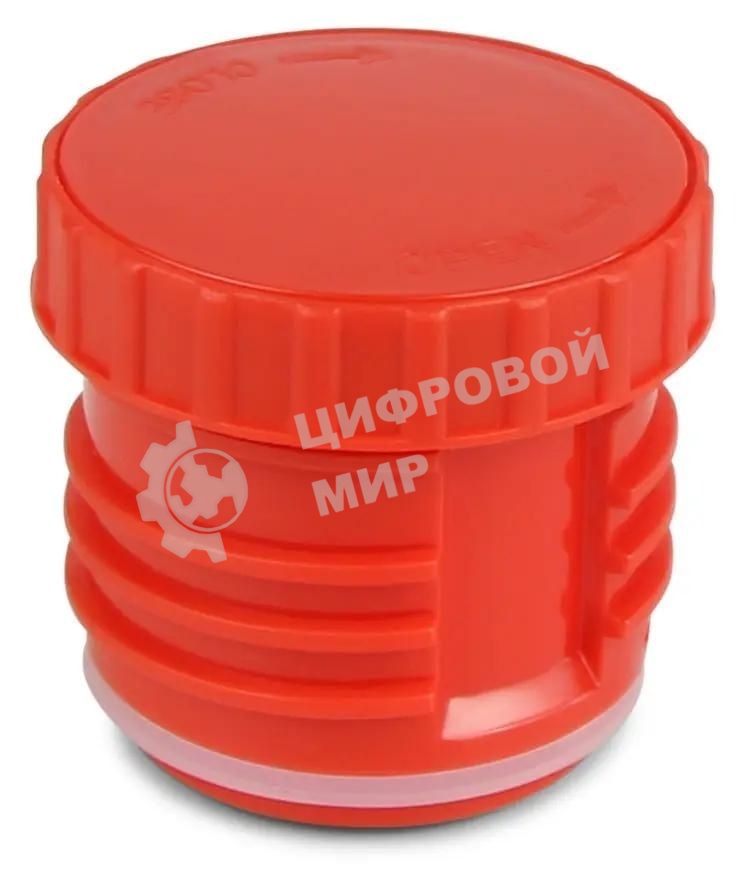 Термос Starwind 20-1000 1 л, серебристый/красный, картонная коробка