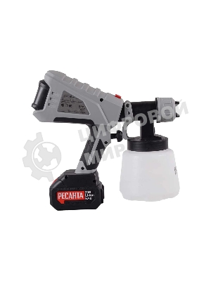 Краскопульт аккумуляторный Ресанта АКП-20Li (в комплекте 1 АКБ и ЗУ) 75/17/3