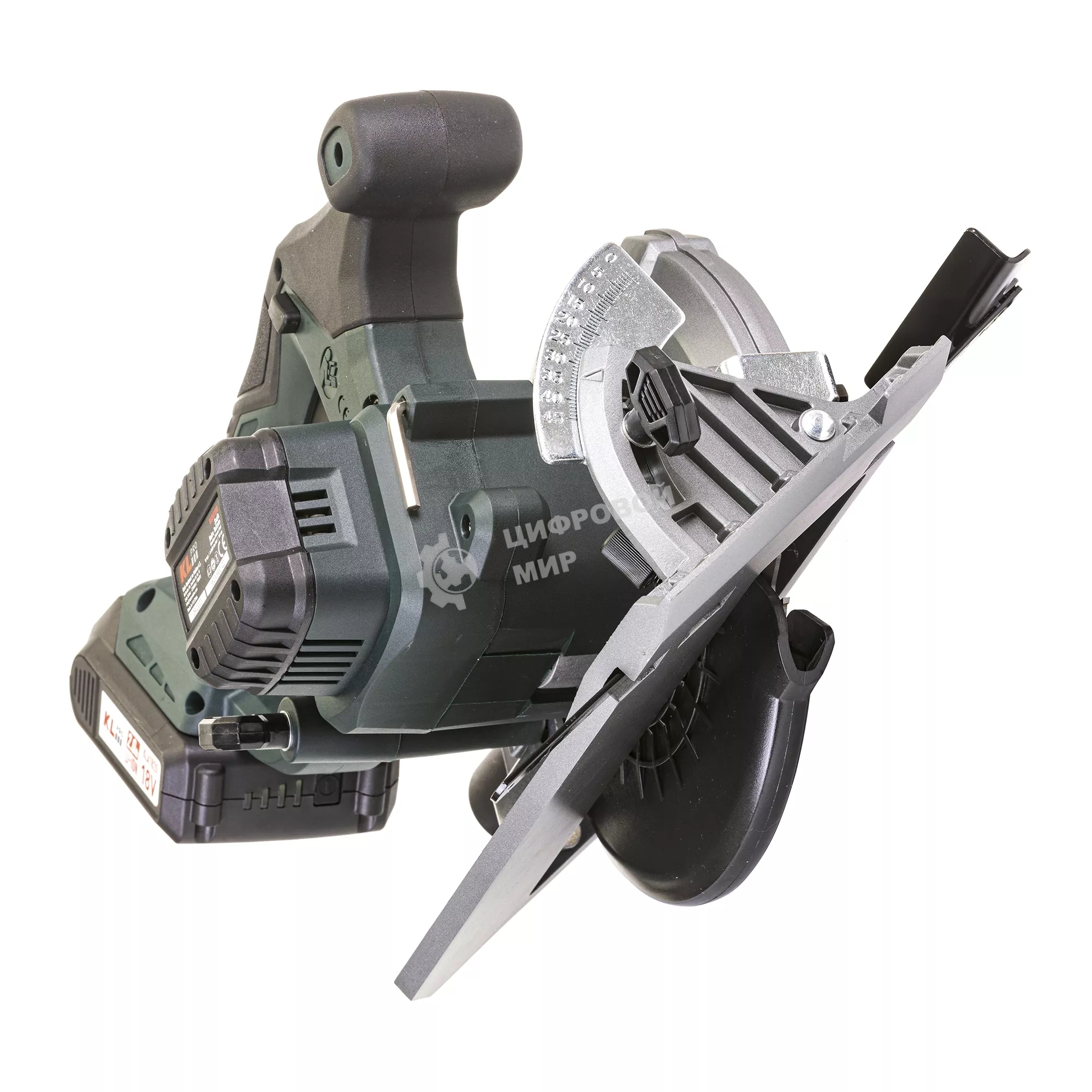 Профессиональная пила циркулярная бесщеточная KLPRO KLDAT18B-20 (18 В/2,0 А·ч)