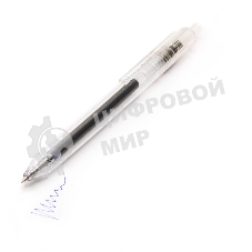 Набор ручек гелевых автоматическая Silwerhof Daily NG Standart, d=0.5мм, синие чернила, коробка картонная (12шт), линия 0.3мм