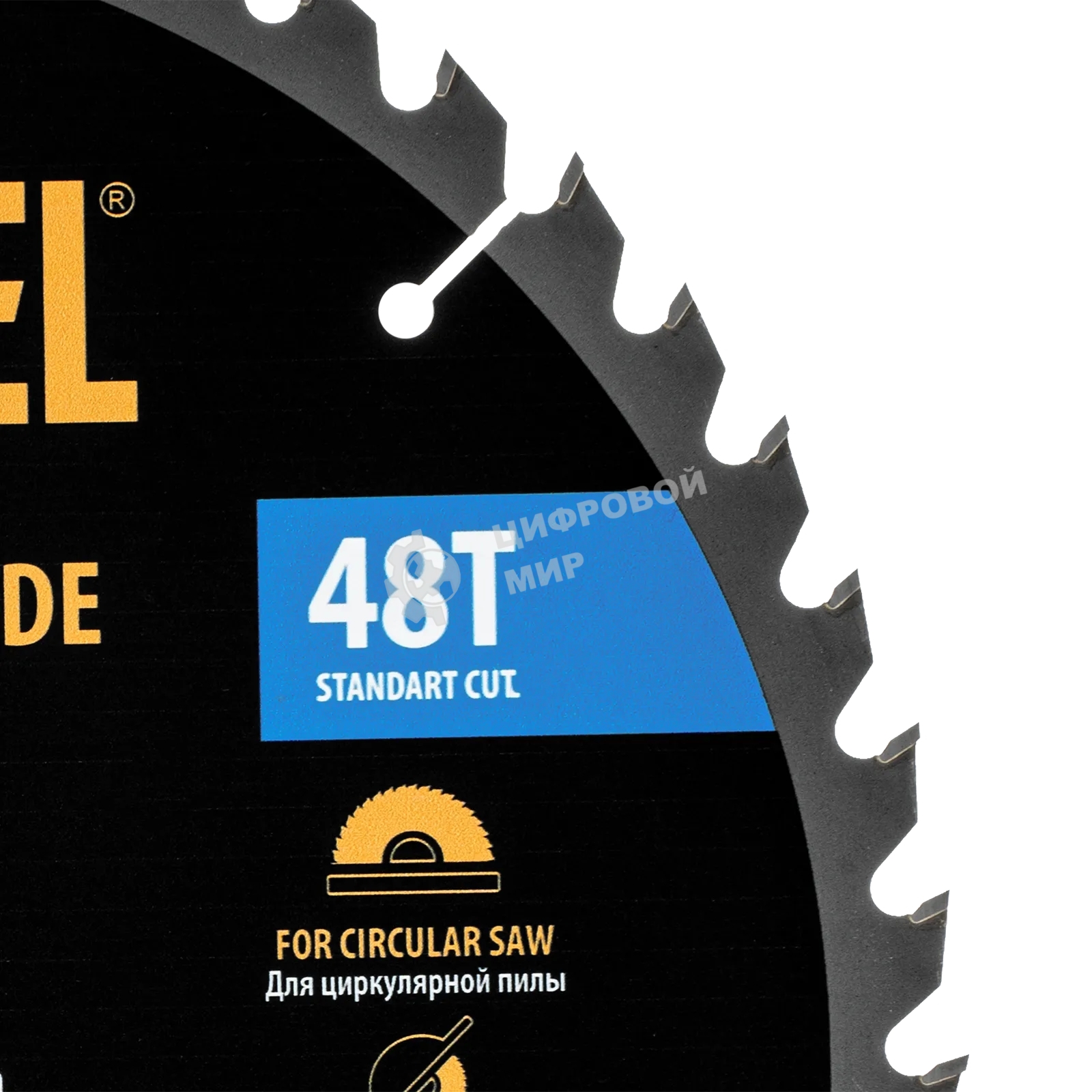 Пильный диск по дереву Denzel ф305 х 32 мм, 48 зубьев 733687