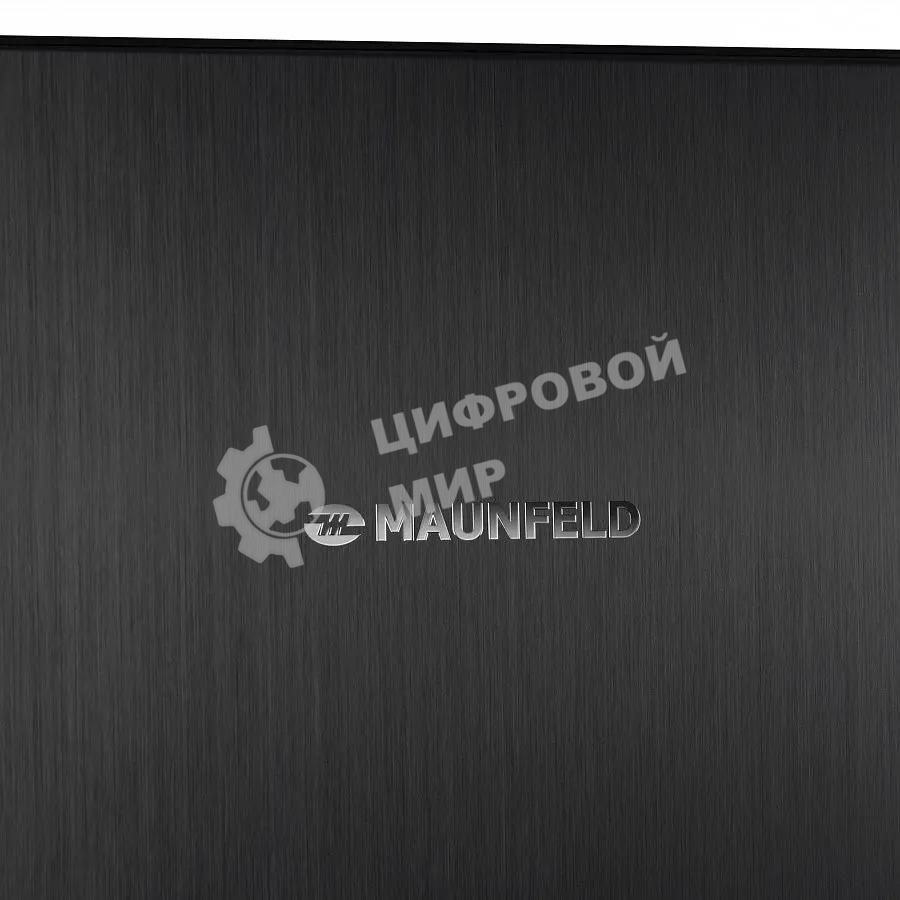 Холодильник Maunfeld MFF176SFSB черный двухкамерный 188/75л морозилка снизу, ручная разморозка