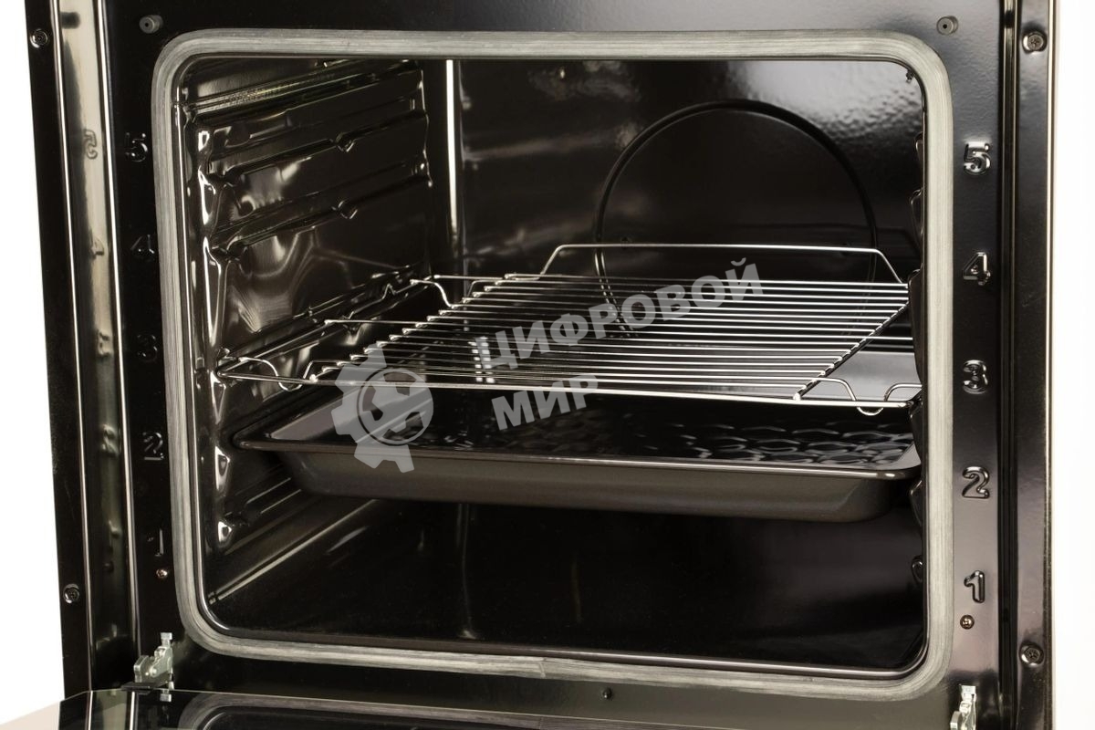 Плита электрическая Hansa FCEW63010 белый, конфорок 4 шт, духовка 69 л, 60 см x 85 см x 60 см